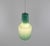 1960s Green Murano Glass Pendant Light by Massimo Vignelli for Venini, 1950s For Sale - Image 5 of 7