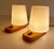 Brown Vintage Danish Table Lamps, Set of 2 For Sale - Image 8 of 15