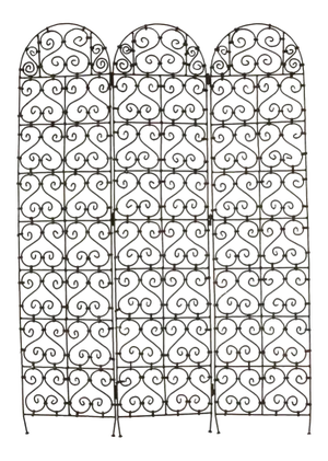 Hand Forged Iron Moorish Screen