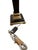 2000 - 2009 Vintage Neoclassical Black Marble and Brass Table Lamp For Sale - Image 5 of 7
