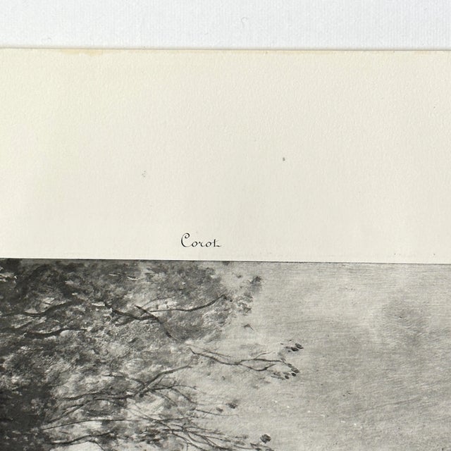 Antique Bacchante by the Sea by Camille Corot (1886, Aquatint)/Georges Petit For Sale - Image 4 of 8