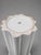 Ceramic Hutschenreuther German White Porcelain Fluted Floor Vase, 20th Century For Sale - Image 7 of 8