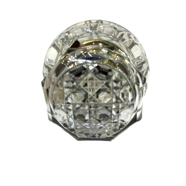 Antique French Cut Glass Inkwell, Desk Accessory, Circa 1880 For Sale - Image 4 of 6
