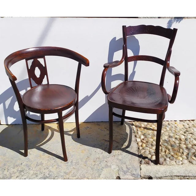 Chairs from Jacob & Josef Kohn, 1910, Set of 3 For Sale - Image 4 of 10