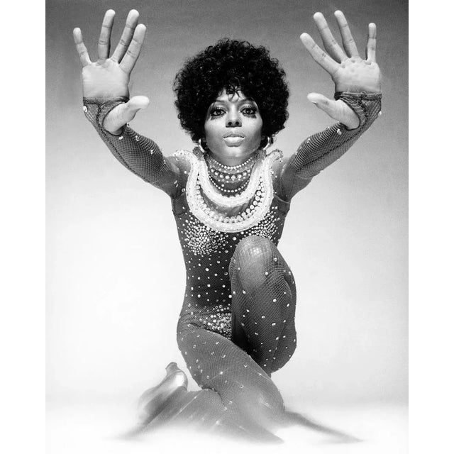 Diana Ross Archival Photograph From the Original Getty Negative, by Harry Langdon 16 X 12 For Sale