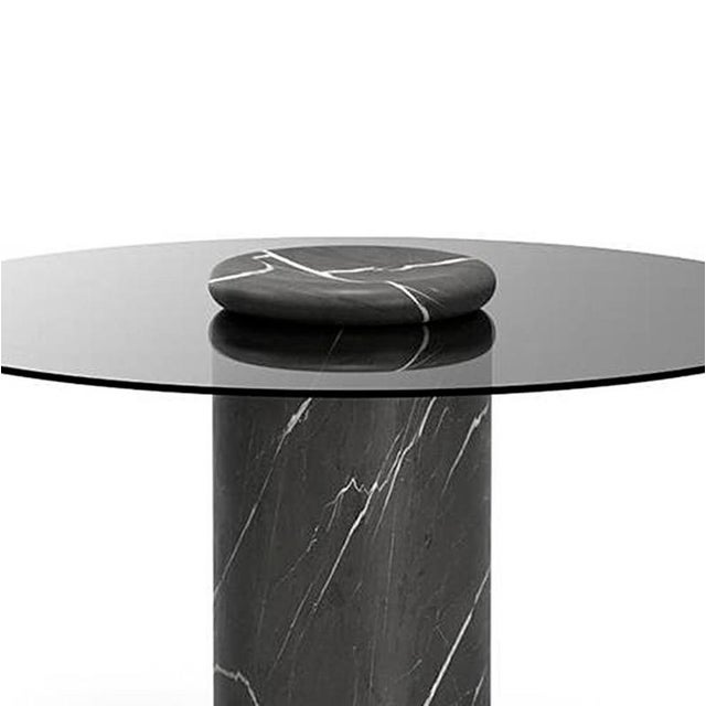 Contemporary Castore Marble Dining Table by Angelo Mangiarotti for Karakter For Sale - Image 3 of 10