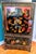 Vintage Chinese Chinoiserie Black Lacquer Armoire Cabinet For Sale In New York - Image 6 of 14