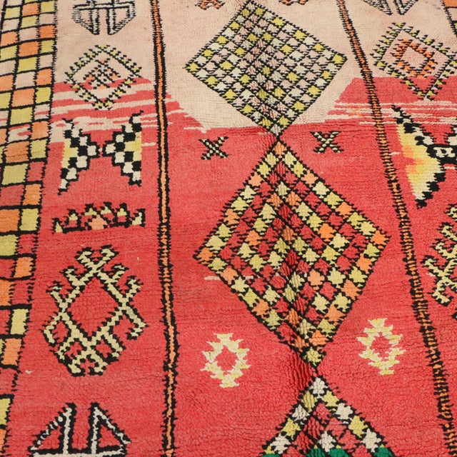Textile Boho Vintage 5x11 Ft Moroccan Rug For Sale - Image 7 of 9