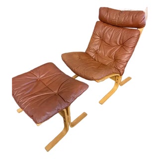 1960s Ingmar Relling Siesta Chair and Ottoman for Westnofa For Sale