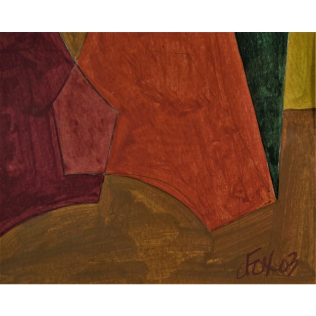 Cubism Dave Fox, Geometric Figure #23, 2003 For Sale - Image 3 of 5