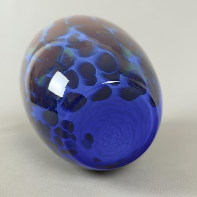 Glass Vintage Murano Glass Vase, 1970s For Sale - Image 7 of 11