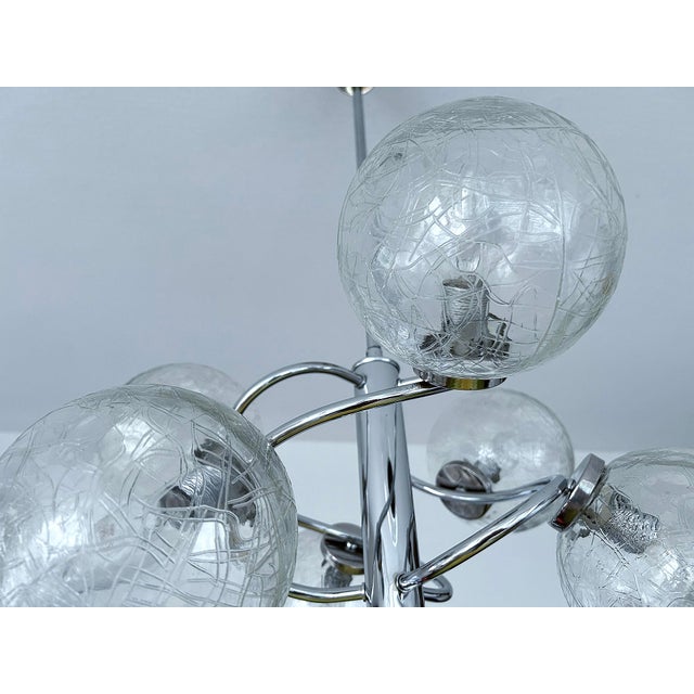 Mid-Century Modern Vintage Space Age Pendant Light, 1970s For Sale - Image 3 of 18