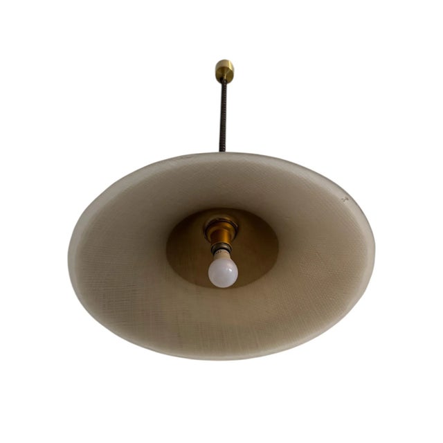 Brutalist Murano Glass UFO Pendant Light from Peill & Putzler, Germany, 1970s For Sale - Image 6 of 11