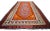 Orange Authentic Turkish Kilim, Vintage Orange Hallway Runner, Tribal Rug, Handwoven Wool Tapestry, Mid Century Modern Floor Decor - 5′3″ X 11′5″ For Sale - Image 8 of 14