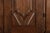 Wood Antique Baroque Cabinet with Bastion Panels, 1730 For Sale - Image 7 of 18