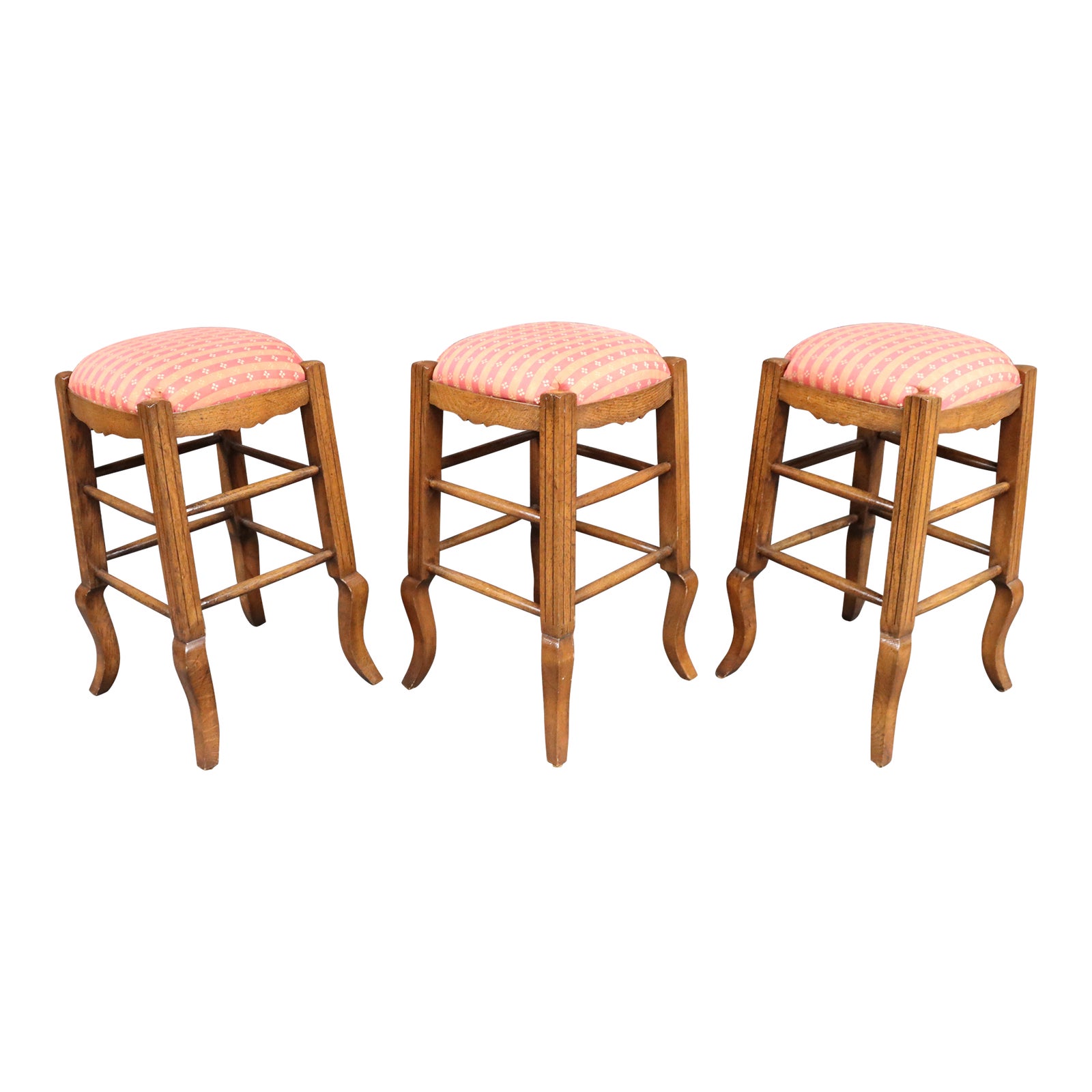 Collection Reproductions Country French Stools/3 | Chairish