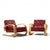 Alvar Aalto Armchair 400 Tank Mid Century Bentwood Lounge Chairs - Pair Each chair measures: 30 wide x 33 deep x 26.25...