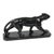 Art Deco French Panther Sculpture in Black Lacquered Plaster, 1920s For Sale - Image 9 of 18