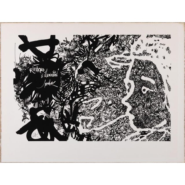 Raymond Moretti, Portrait of a Young Girl, Screen Print For Sale - Image 5 of 5