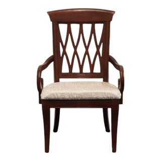 Universal Furniture Contemporary Traditional Style Dining Arm Chair For Sale