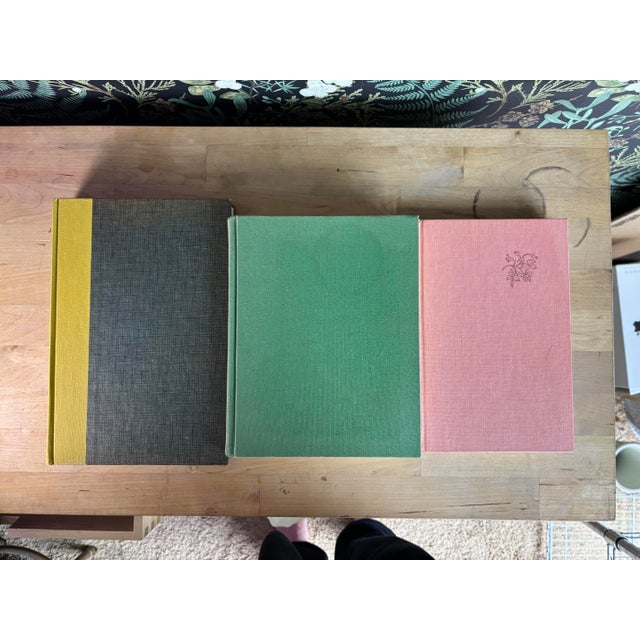 Mid-Century Modern Vintage Garden Book Stack — Botanical Reference Decor Collection For Sale - Image 3 of 4