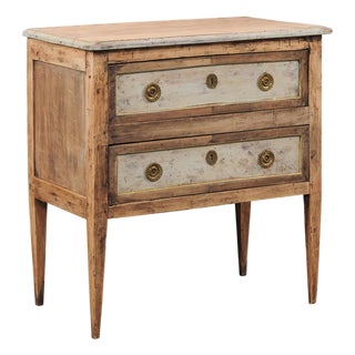 A Charming 18th C. French Raised Chest For Sale