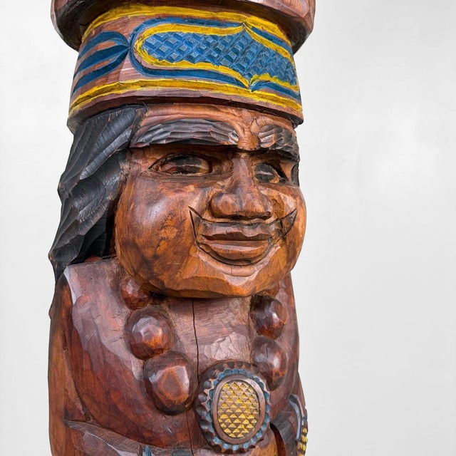 1960s Ainu Totem Sculpture, Hokkaido, Japan, 1960s-1970s For Sale - Image 5 of 18