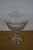 Antique Victorian Eapg Pressed Glass Large Covered Compote Clear Scalloped For Sale - Image 4 of 10