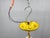 Art Deco Brass and Opaline Glass Chandelier, Czechoslovakia, 1930s For Sale - Image 9 of 12