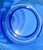 Mid 20th Century MCM Cobalt Glass Center Bowl For Sale - Image 5 of 11