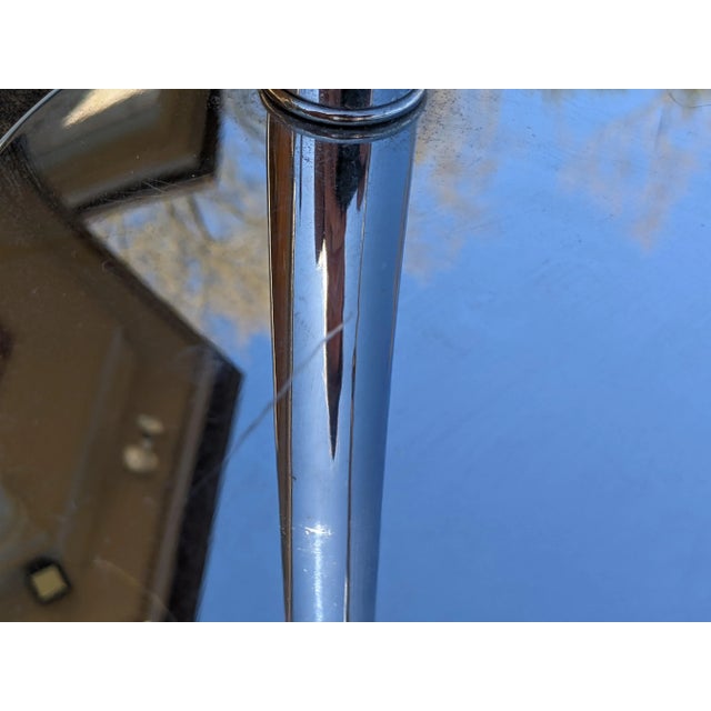 Vintage Koch & Lowy Articulating Swing Arm Chrome Desk Lamp For Sale - Image 11 of 11