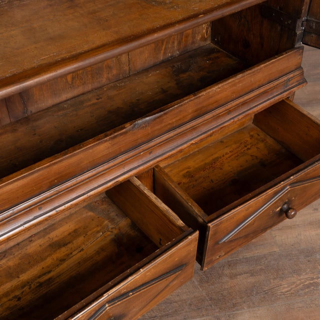 19th Century Swedish Pine Two Door Cabinet Armoire For Sale - Image 9 of 13