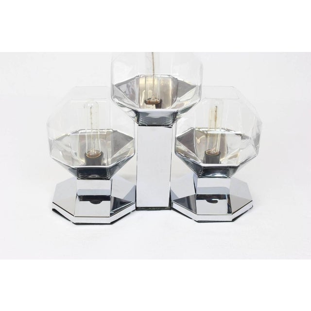 Silver Wall Sconce attributed to Motoko Ishii for Staff, Germany, 1970s For Sale - Image 8 of 10