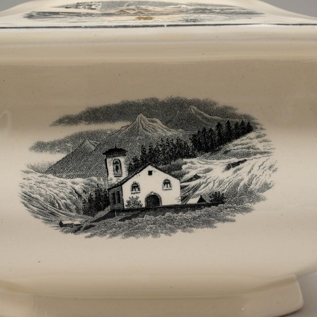 20th Century Dutch Special Edition Porcelain Tureen with Lid For Sale - Image 12 of 18
