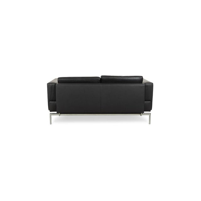 Three-Seater Sofa in Leather from FSM For Sale - Image 12 of 14