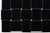 2020s Contemporary Graphic Basketweave Black and Cream Wool Rug Modernist Grid 8x10 For Sale - Image 5 of 12