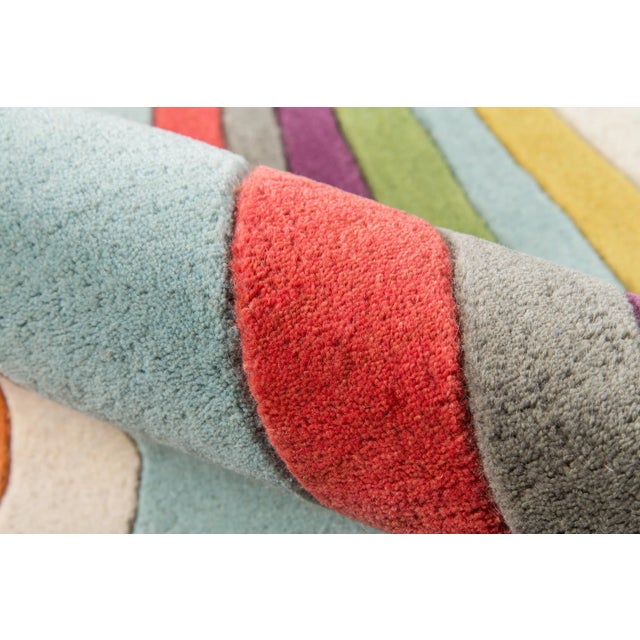 Momeni Delhi Hand Tufted Multi Wool Area Rug - 8' X 10' For Sale - Image 4 of 5