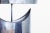 Silver Mid-Century Modern Crescent Moon Chrome Table Lamp by Curtis Jere, 1970s For Sale - Image 8 of 11