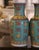 Chinese Pair of Mid-Century Chinese Famille Rose Hand Painted Turquoise Porcelain Vases For Sale - Image 3 of 7