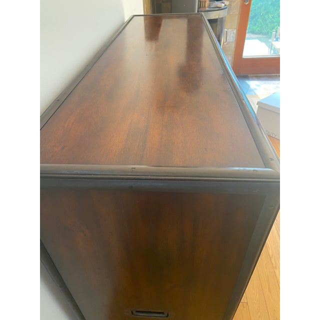 Early 20th Century Late 19th Century Theodore Alexander Walnut Chest of Drawers For Sale - Image 5 of 6