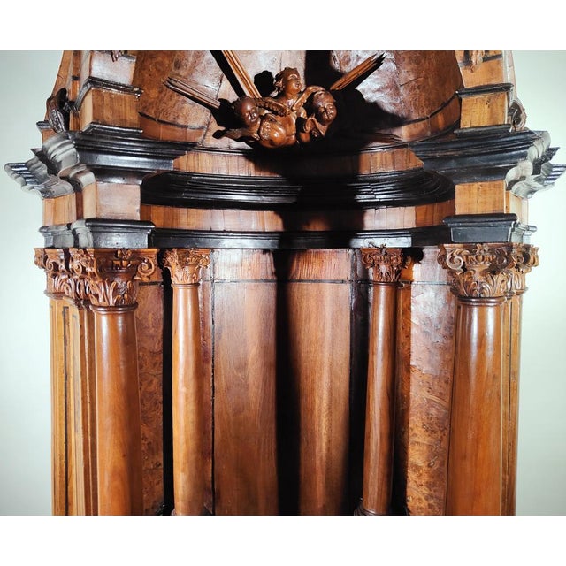 Wood Antique German Tabernacle Museum Piece, 1570 For Sale - Image 7 of 18