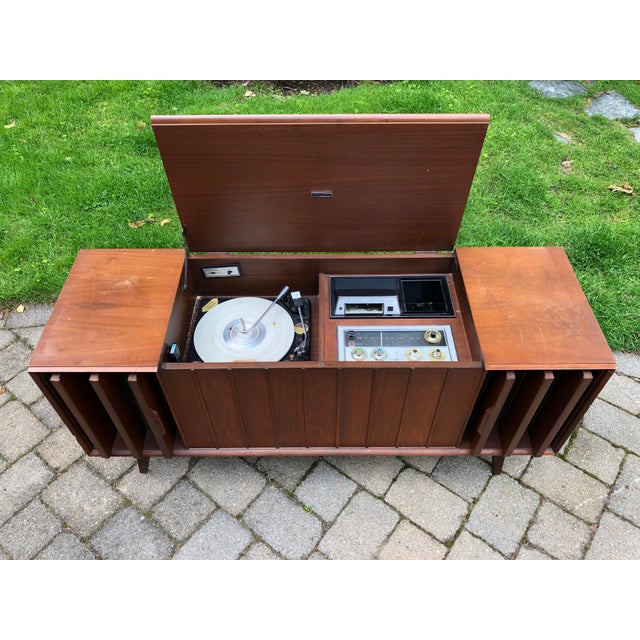 1960s MidCentury Modern Zenith Record Player Console Chairish