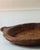 Contemporary Antique Hand-Carved Wooden Dough Bowl With Handles For Sale - Image 3 of 7