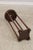 Mahogany Round Plant Lamp Stand by Baker For Sale - Image 11 of 13