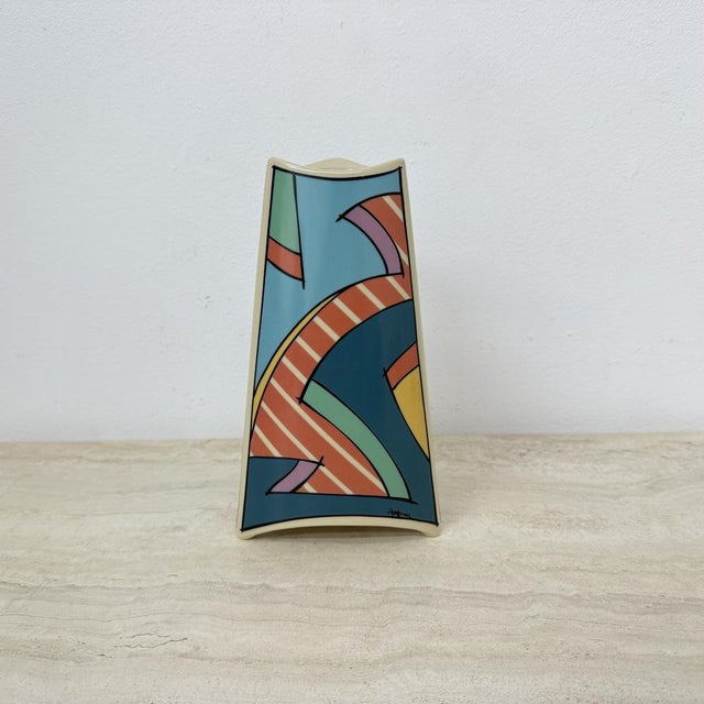 Ceramic Flash One Vase from Rosenthal Studio Linie, 1980s For Sale - Image 15 of 18