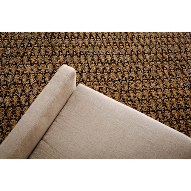 Early 20th Century Antique Indian Agra Brown Hand Knotted Wool Rug For Sale - Image 5 of 5