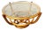 Restored Four-Pole Rattan Coffee Table W/ Floating Glass Top For Sale