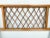 Mid-Century Modern Palm Beach Regency Rattan Lattice Twin Headboard For Sale - Image 3 of 5
