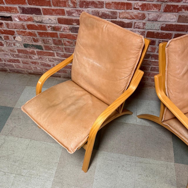 Mid 20th Century Danish Bentwood Armchairs by Stouby For Sale - Image 6 of 7
