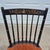 2000 - 2009 2001 Hitchcock Harvest Stenciled Faux Bamboo Cherry Windsor Dining Chairs, Set of 4 For Sale - Image 5 of 15